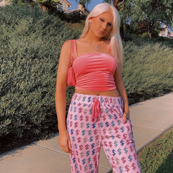 $$$ Silky Sweats w Pockets - Picture 1 of 6